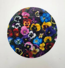 Load image into Gallery viewer, Pansies Non-Slip Silicone Jar Opener