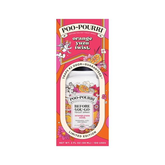 Poo-Pourri Orange Yuzu Twist Before-You-Go Toilet Spray (LIMITED EDITION)