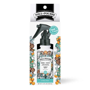 Sole-Pourri Citrus Mint Shoe + Foot Funk-Fighting Odor Eliminator