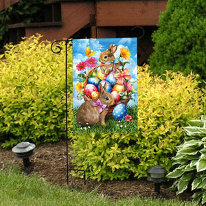 Briarwood Lane Springtime Bunnies Garden Flag