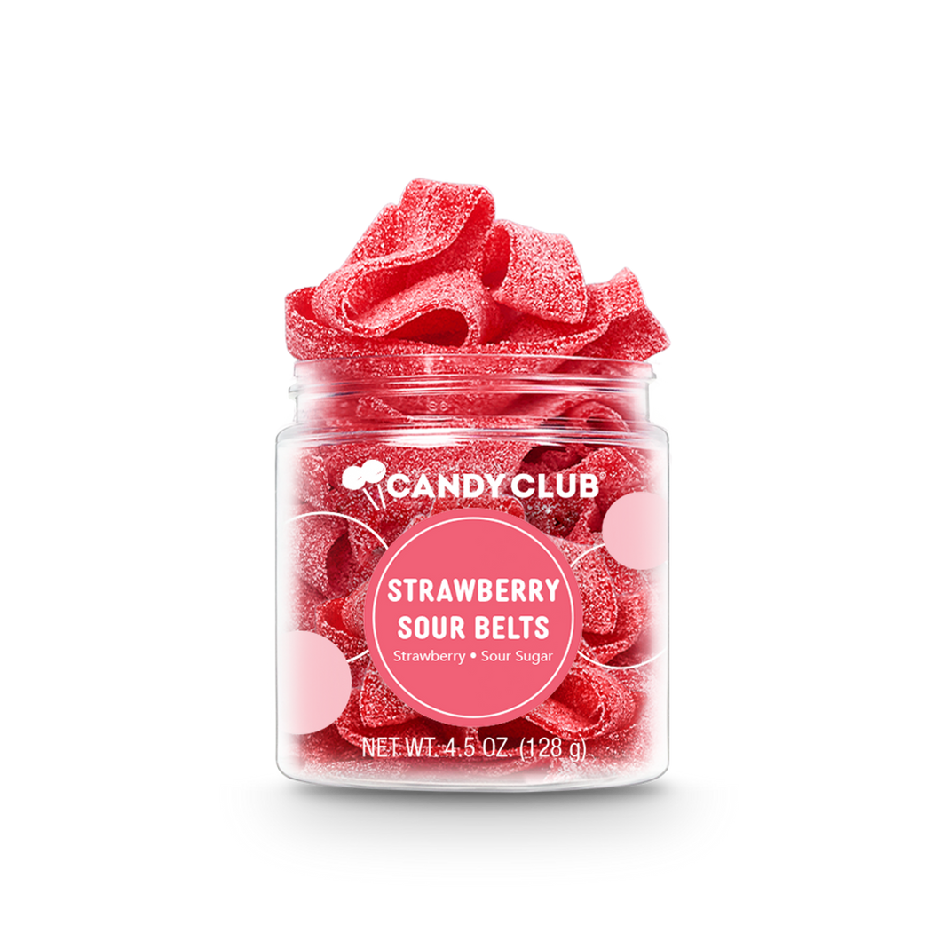 Candy Club Strawberry Sour Belts