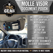 Load image into Gallery viewer, Tac Gear Car Visor Pouch Organizer