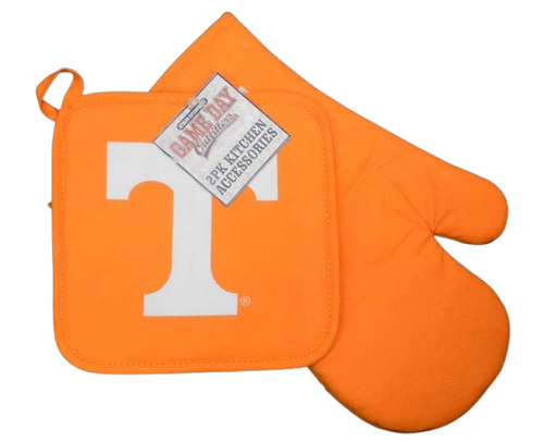 Tennessee Volunteers Set of 2 Kitchen Oven Mitt & Pot Holder