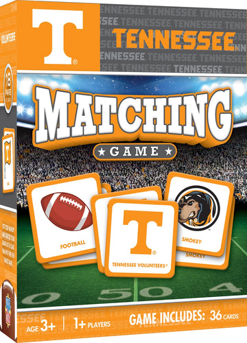 NCAA Tennessee Volunteers Matching Game