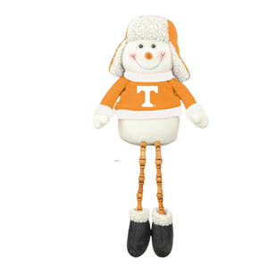 Tennessee Bead Leg Shelf Sitter Snowman