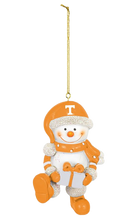 Load image into Gallery viewer, Tennessee Volunteers Snowman Ornament