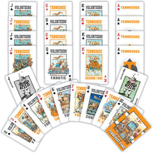 Load image into Gallery viewer, NCAA Tennessee Volunteers Fan Deck Playing Cards