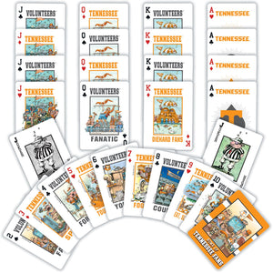 NCAA Tennessee Volunteers Fan Deck Playing Cards