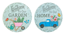 Load image into Gallery viewer, Welcome Spring Floral Stepping Stone