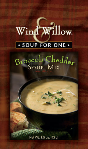 Wind & Willow Soup for One 1-Cup Broccoli Cheddar Soup Mix