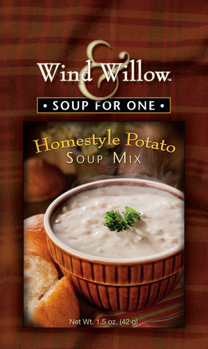 Wind & Willow Soup for One 1-Cup Homestyle Potato Soup Mix