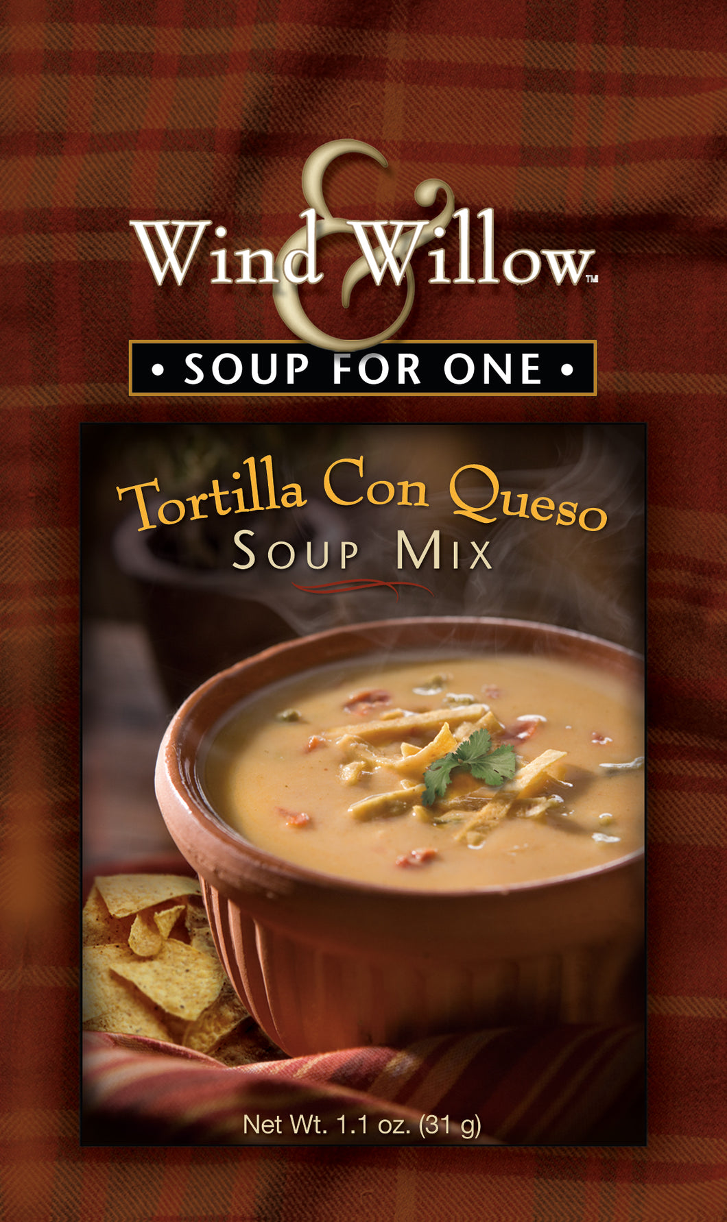 Wind & Willow Soup for One 1-Cup Tortilla Con Queso Soup Mix