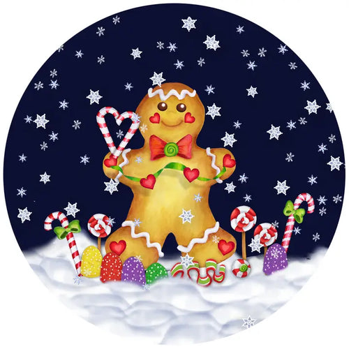 Gingerbread Man Non-Slip Silicone Jar Opener