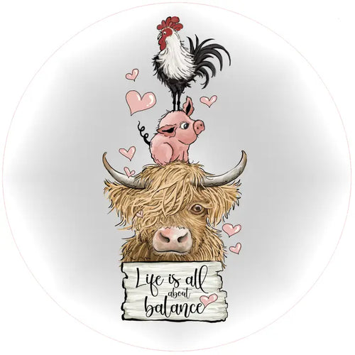 Life is Balance Farm Animals Non-Slip Silicone Jar Opener