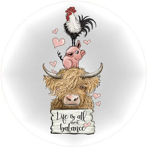 Life is Balance Farm Animals Non-Slip Silicone Jar Opener