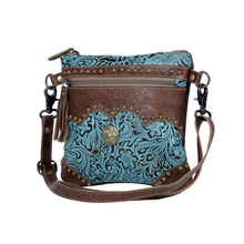 Load image into Gallery viewer, Myra Bag Azure Aesthetic Leather Bag