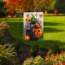 Load image into Gallery viewer, Briarwood Lane Halloween Kittens Garden Flag