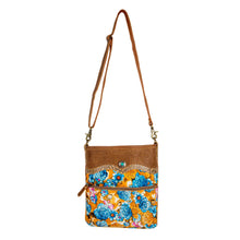 Load image into Gallery viewer, Myra Bag Blue Ridge Blooms Small Crossbody Bag