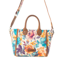 Load image into Gallery viewer, Myra Bag Boho Fiesta Rosy Trails Crossbody Bag