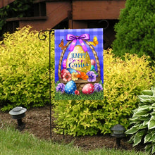 Load image into Gallery viewer, Briarwood Lane Happy Easter Egg Basket Garden Flag