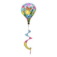 Load image into Gallery viewer, Briarwood Lane Sunshine Butterflies Hot Air Balloon Wind Twister