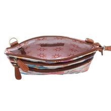 Load image into Gallery viewer, Myra Bag Painted Ivory Maple Ridge Cotton &amp; Leather Crossbody Bag