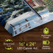 Load image into Gallery viewer, Briarwood Lane Holy Night Large LED Canvas Art