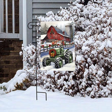 Load image into Gallery viewer, Briarwood Lane Christmas On the Farm Garden Flag