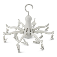 Load image into Gallery viewer, Collapsible Hanging Drying Rack w/ 16 Clips