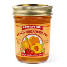 Load image into Gallery viewer, Cooper&#39;s Mill Peach Habanero Jam, Half Pint