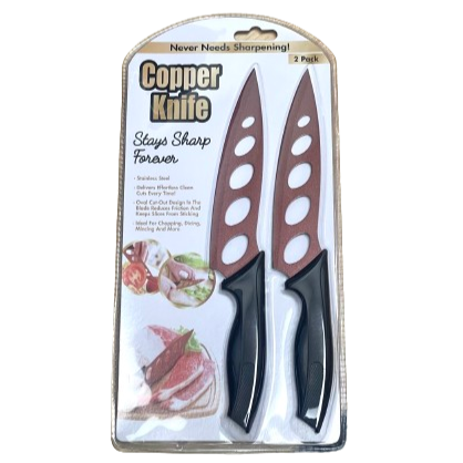 2-Pack Copper Knife Set