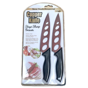 2-Pack Copper Knife Set