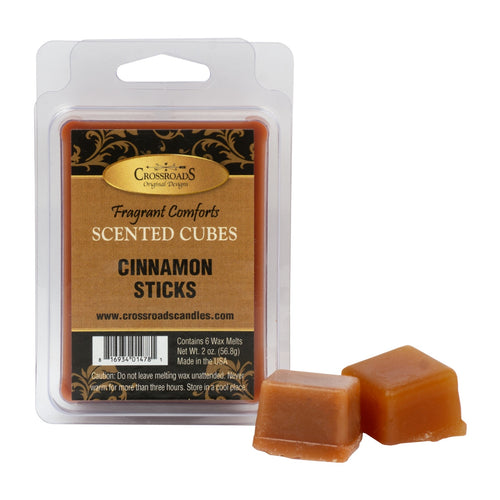 Crossroads Cinnamon Sticks Scented Wax Melt Cubes