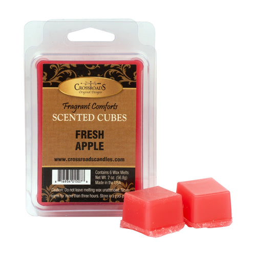 Crossroads Fresh Apple Scented Wax Melt Cubes