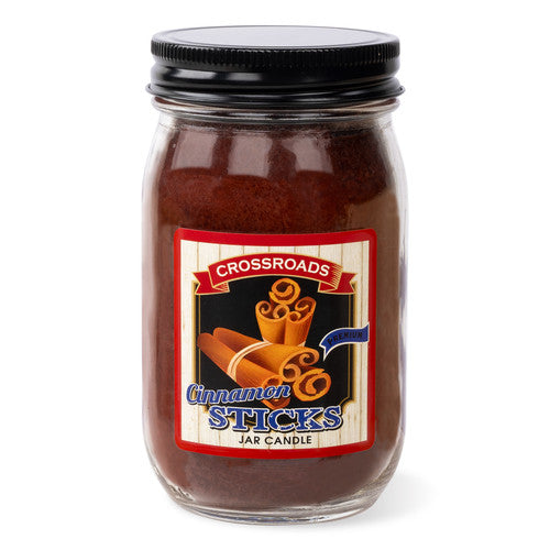 Crossroads Cinnamon Sticks 12oz. Jar Candle