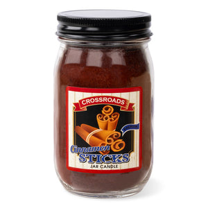 Crossroads Cinnamon Sticks 12oz. Jar Candle
