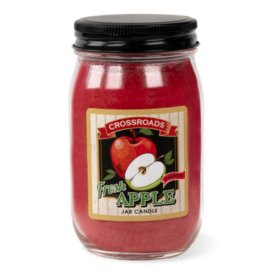 Crossroads Fresh Apple 12oz. Jar Candle