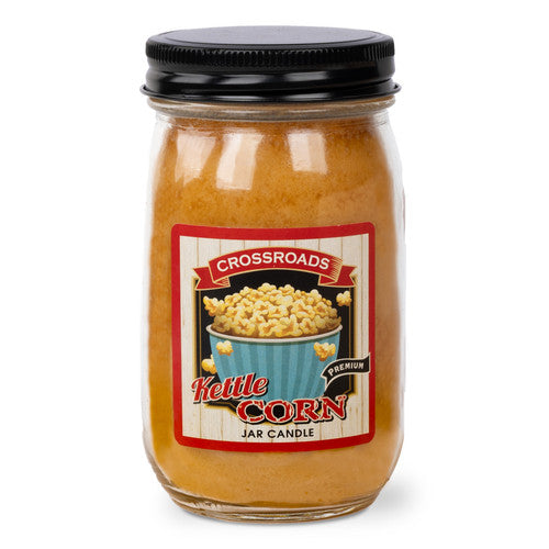 Crossroads Kettle Corn 12oz. Jar Candle