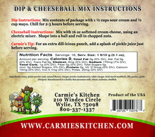 Load image into Gallery viewer, Carmie's Kitchen Dill Pickle Dip Mix