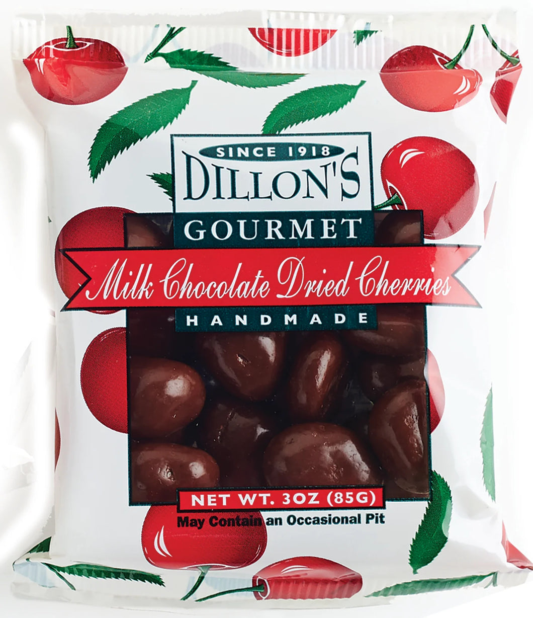 Dillon's Gourmet Milk Chocolate Dried Cherries Snack Pack