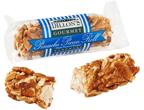 Dillon's Gourmet Penuche Pecan Roll Log, 2.75oz.
