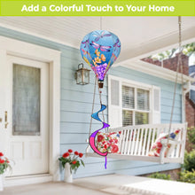 Load image into Gallery viewer, Briarwood Lane Dragonflies Hot Air Balloon Wind Twister