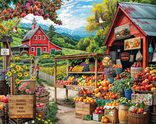Load image into Gallery viewer, White Mountain Farm Stand 1000 Piece Jigsaw Puzzle