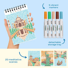 Load image into Gallery viewer, FlowArt Mini - Dot-by-Letter Postcard Places