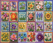Load image into Gallery viewer, White Mountain Flower Crochet 1000 Piece Jigsaw Puzzle