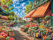 Load image into Gallery viewer, White Mountain Fruit Market 500 Piece Jigsaw Puzzle