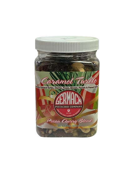 Germack Holiday Caramel Turtle Nut Mix Mini Jar