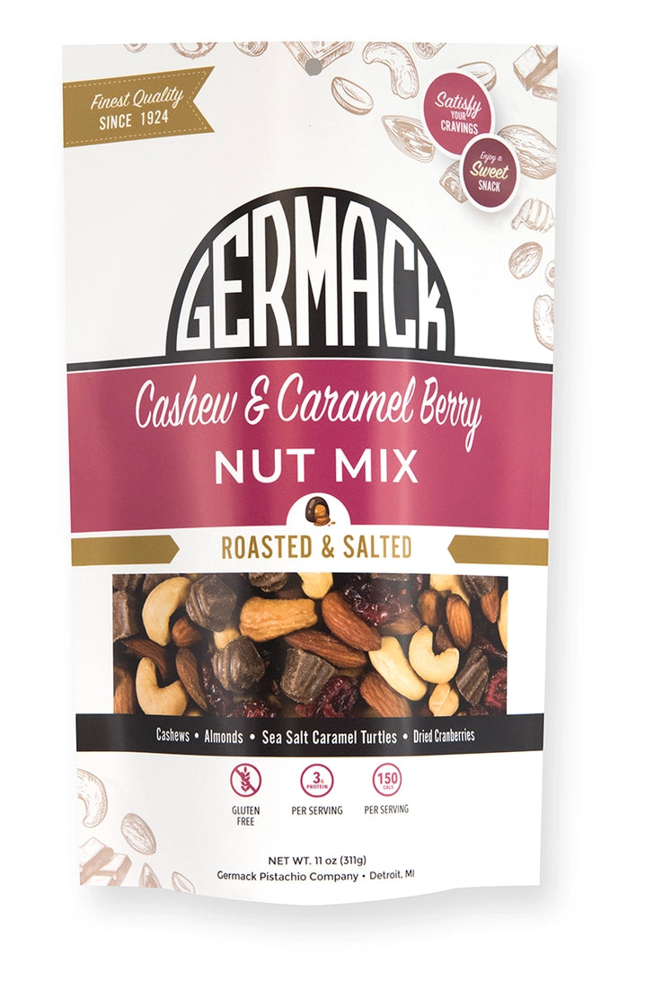 Germack Chocolate Cashew & Caramel Berry Nut Snack Mix