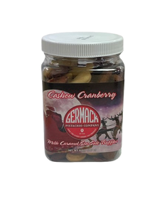 Germack Holiday Cashew Cranberry Nut Mix Mini Jar