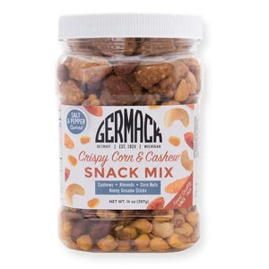 Germack Crispy Corn & Cashew Snack Mix Jar